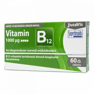 JutaVit B12 vitamin 1000 mcg tabletta 60 db kép