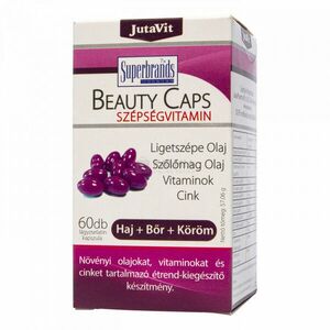 JutaVit Beauty Caps szépségvitamin lágy kapszula 60 db kép