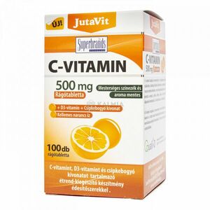 JutaVit C-Vitamin 500 mg rágótabletta 100 db kép