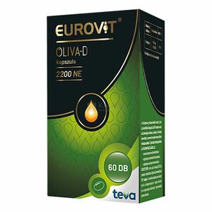 Eurovit Oliva-D 2200NE kapszula 60 db kép