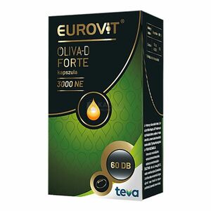 Eurovit Oliva-D Forte 3000NE kapszula 60 db kép