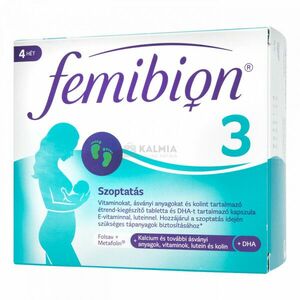 Femibion 3 szoptatás 28 db filmtabletta és 28 db kapszula kép