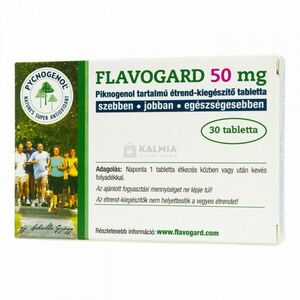 Pycnogenol Flavogard 50 mg tabletta 30 db kép