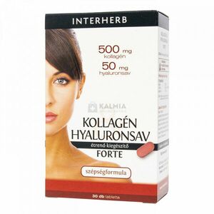 Interherb Vital Kollagén & Hyaluronsav Forte kapszula 30 db kép