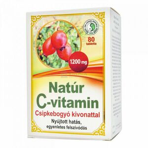 Dr. Chen Natúr C-vitamin 1200 mg csipkebogyó kivonattal tabletta 80 db kép