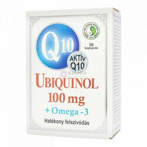 Dr. Chen Q10 Ubiquinol Omega-3 kapszula 30 db kép