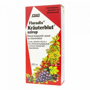 Floradix Krauterblut szirup 500 ml kép