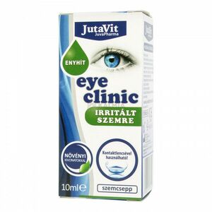 JutaVit Eye clinic szemcsepp Irritált szemre 10 ml kép