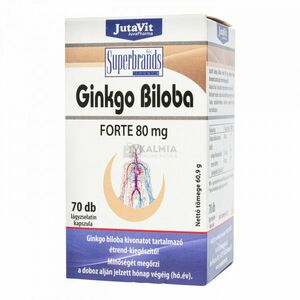 JutaVit Ginkgo Biloba Forte 80 mg kapszula 70 db kép