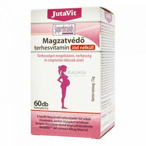 JutaVit jód nélküli magzatvédő terhesvitamin tabletta 60 db kép