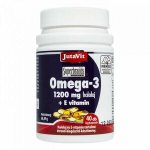 JutaVit Omega-3 1200 mg kapszula 40 db kép