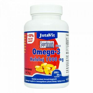 JutaVit Omega-3 Halol 1000 mg kapszula 100+10 db kép