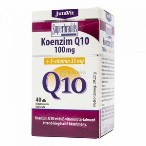 JutaVit Koenzim Q10 100 mg +E-vitamin étrend-kiegészítő kapszula 40 db kép