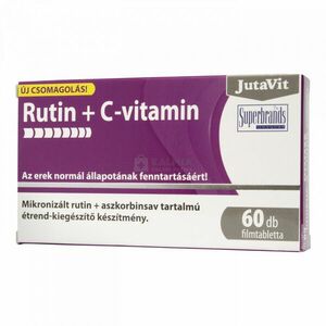 JutaVit Rutin+Ascorbin acid tabletta 50+10 db kép