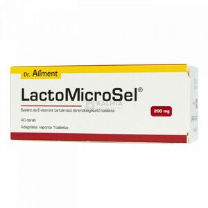 Lactomicrosel tabletta 40 db kép