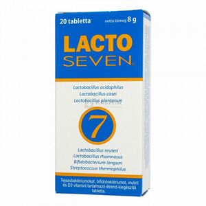 Lactoseven tabletta 20 db kép