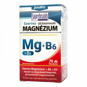 Jutavit Szerves Magnézium+B6+D3 filmtabletta 70 db kép