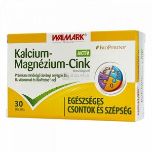 Walmark Kalcium +Magnézium +Cink aktív tabletta 30 db kép
