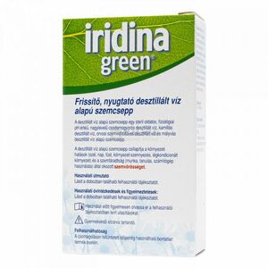 Iridina Green frissítő szemcsepp 10 ml kép