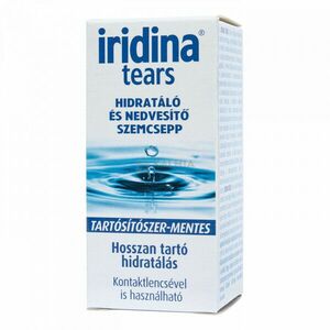 Iridina Tears hidratáló szemcsepp 10 ml kép