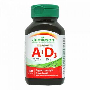Jamieson A+D vitamin Forte kapszula 100 db kép