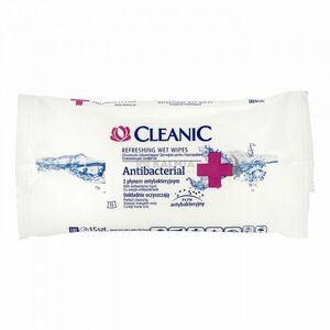 Cleanic Antibakteriális frissítő törlőkendő 15 db kép