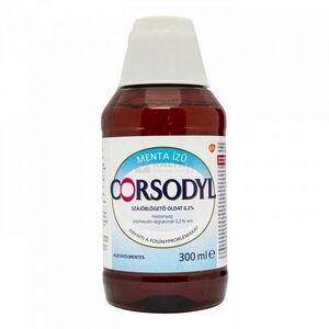 Corsodyl szájvíz alkoholmentes 300 ml kép