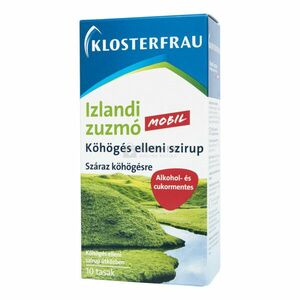 Klosterfrau Izlandi zuzmó köhögés elleni mobil szirup 10 x 10 ml kép