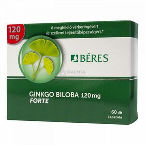 Béres Ginkgo Biloba Forte 120 mg kapszula 60 db kép
