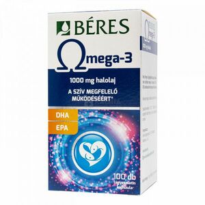 Béres Omega-3 lágyzselatin kapszula 100 db kép