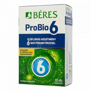 Béres Probio6 kapszula 10 db kép