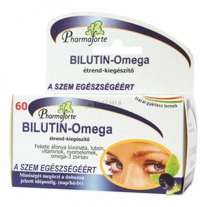 Bilutin omega étrendkiegészítő kapszula 60 db kép