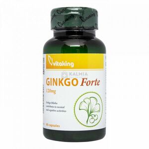 Vitaking Ginkgo Biloba 120 mg forte kapszula 60 db kép