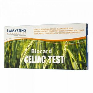 Biocard Celiac lisztérzékenységi teszt kép