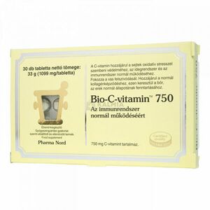 Pharma Nord Bio-C-vitamin 750 mg tabletta 30 db kép