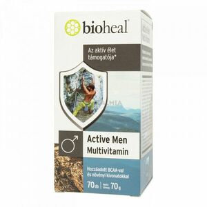 Bioheal Active Men multivitamin filmtabletta 70 db kép