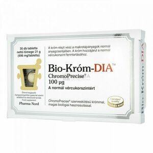 Pharma Nord Bio-Króm Dia tabletta 30 db kép