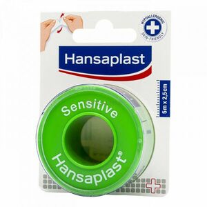 Hansaplast Sensitive ragtapasz 5 m x 2, 5 cm kép