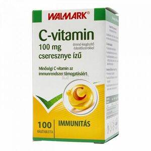 Walmark C-Vitamin 100 mg cseresznye ízű rágótabletta 100 db kép