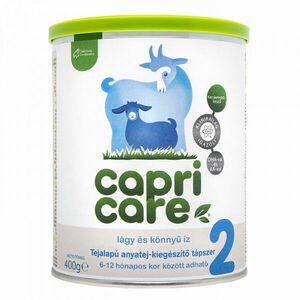 Capricare 2 kecsketej alapú, anyatej-kiegészítő tápszer 6 hó+ 400 g kép
