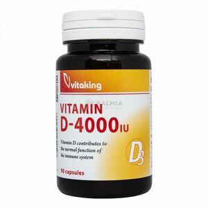 Vitaking D3-vitamin 4000NE kapszula 90 db kép
