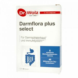 Dr. Wolz Darmflora Plus bélflóra kapszula 40 db kép
