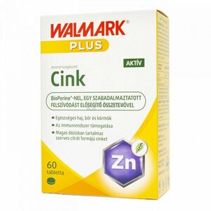 Walmark Cink Aktív tabletta 60 db kép