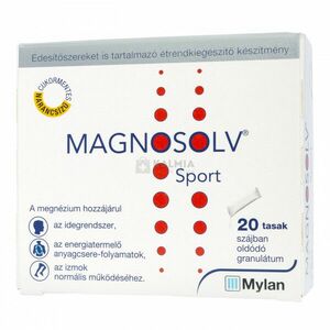 Magnosolv Sport 400 mg Granulátum 20 db kép