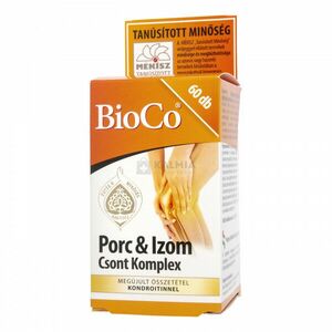BioCo Porc & Izom Csont komplex tabletta 60 db kép