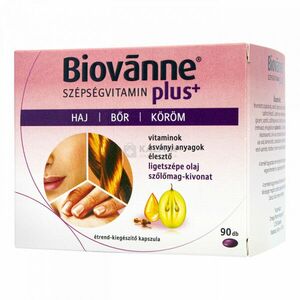 Biovanne Plus szépség vitamin kapszula 90 db kép