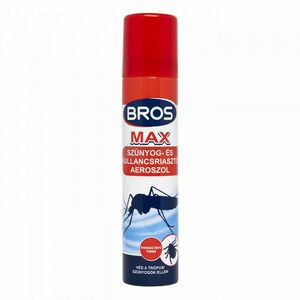 Bros Max szúnyog- és kullancsriasztó aeroszol 90 ml kép