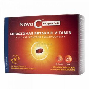 Novo C Komplex Forte liposzómás retard C-vitamin lágykapszula 60 db kép