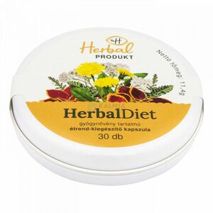 Herbalproukt Herbaldiet gyógynövény tartalmú étrend-kiegészítő kapszula 30 db kép
