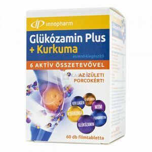 Innopharm Glükózamin Plus + kurkuma filmtabletta 60 db kép